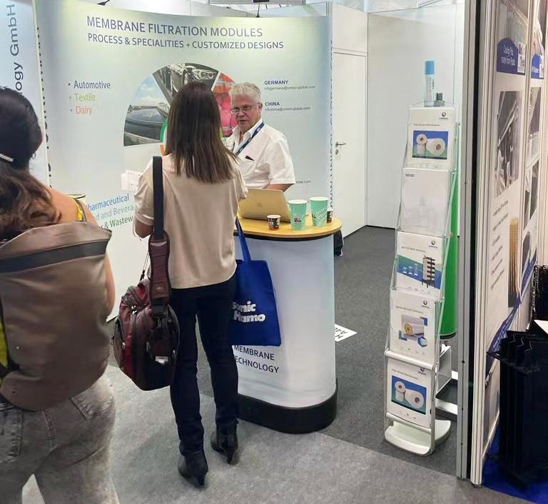 UNISOL membrane technology at the show of ACHEMA_Germany