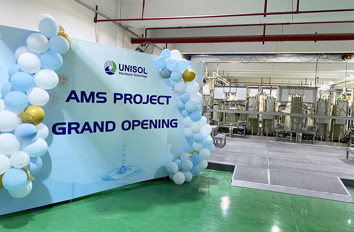 UNISOL Isreal AMS membrane grand opening